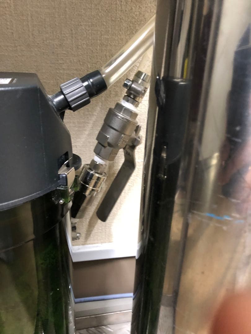 自作水槽用ステンレスインラインヒーター