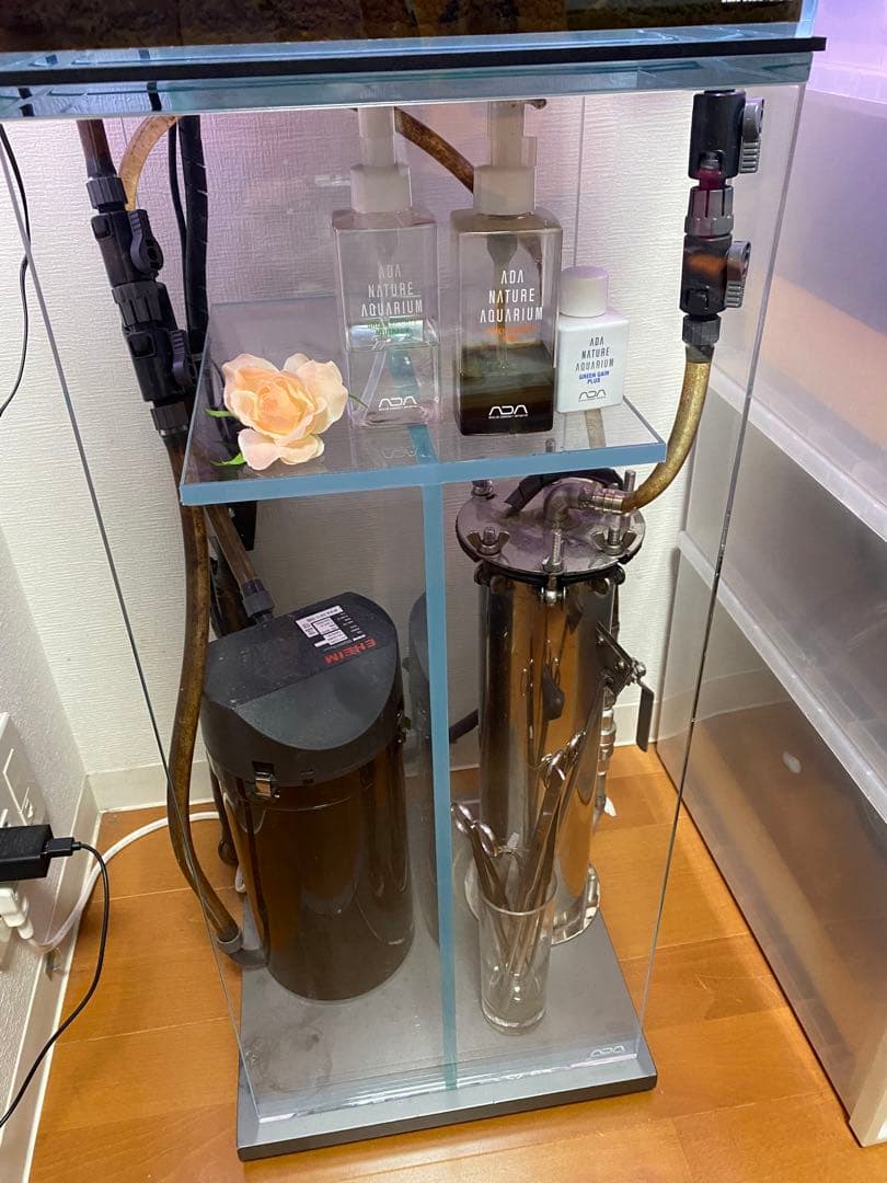 自作水槽用ステンレスインラインヒーター