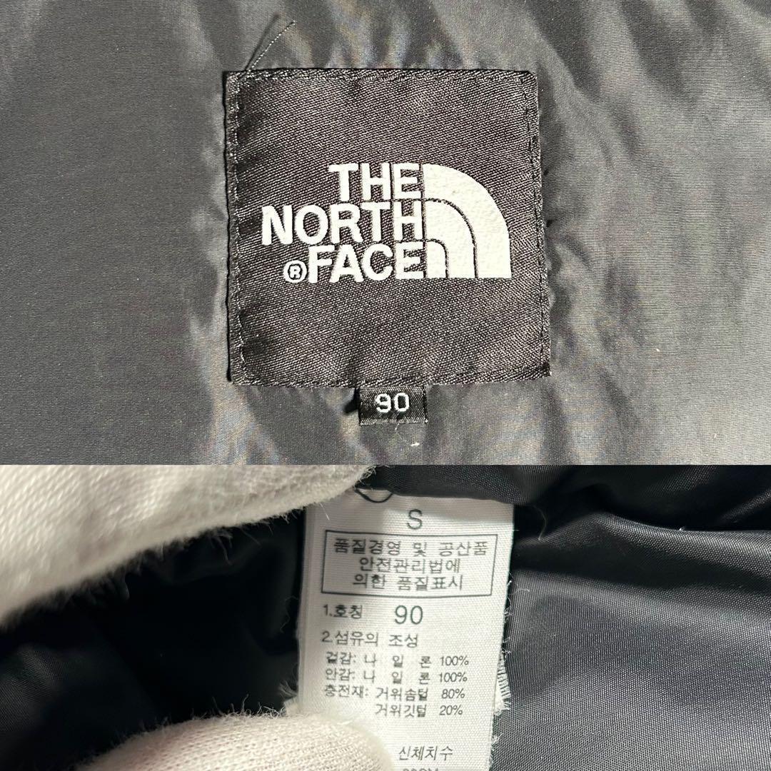 ノースフェイス ダウンベスト ジャケット 700FP ヌプシ レッド S 96