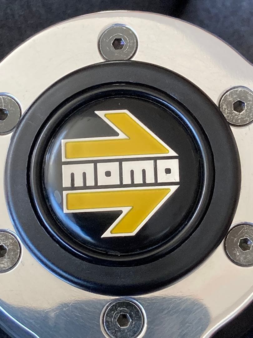 MOMO super INDY 1988年　ウッドステアリング