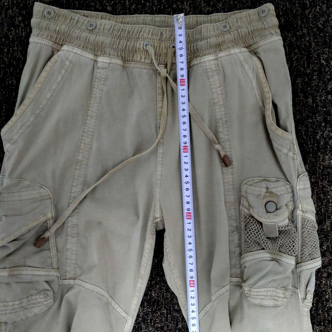 goa パラシュートカーゴパンツ