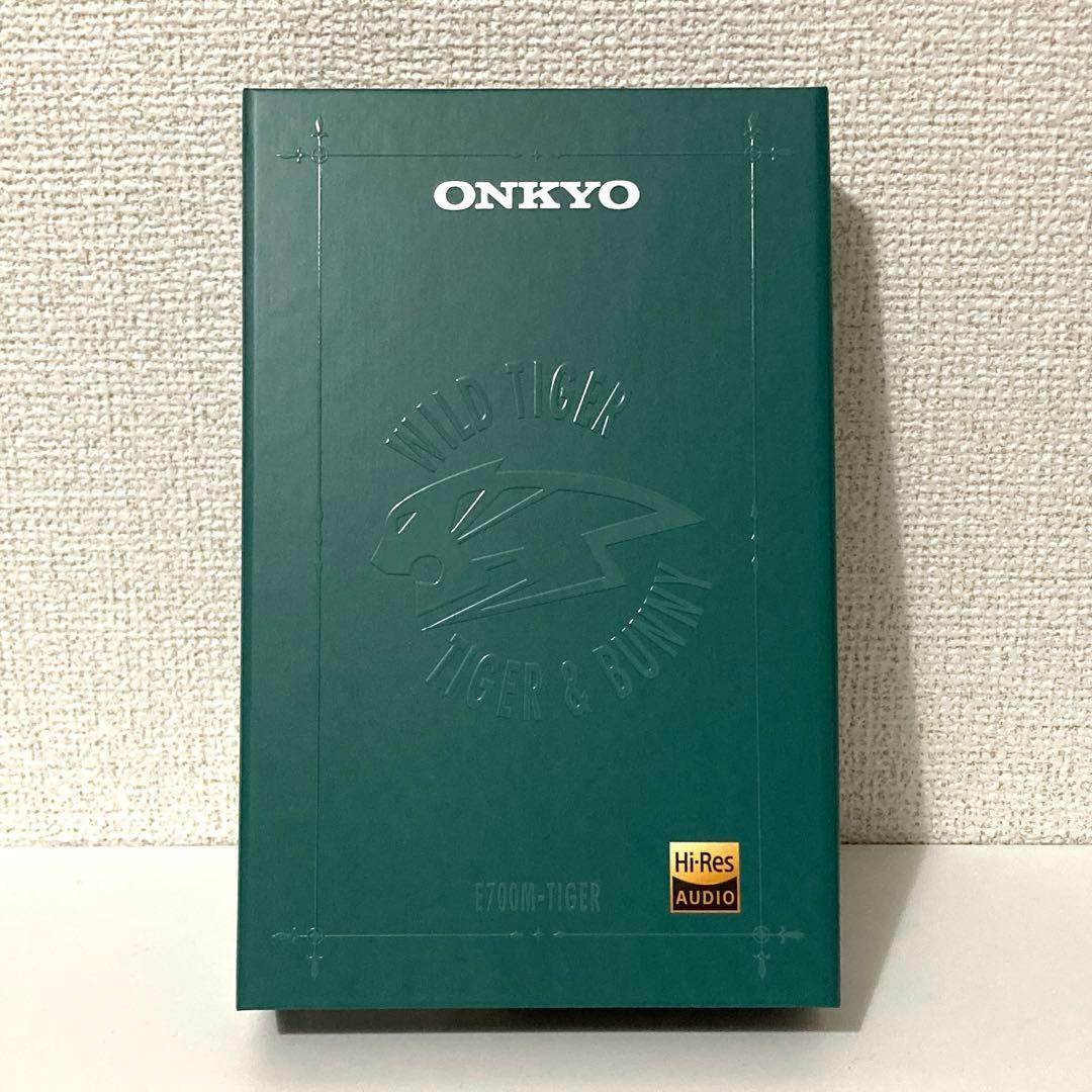 ONKYO ハイレゾ対応イヤホンE700M-TIGER TIGER&BUNNY