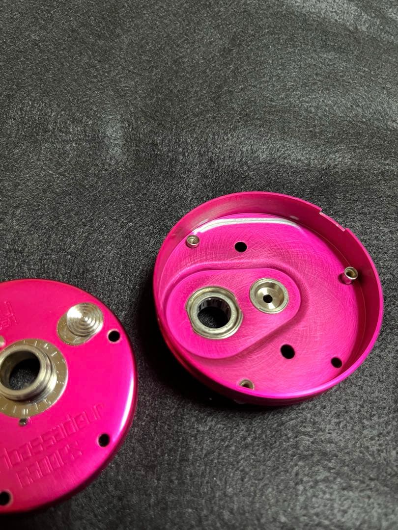 け*ん様 アブガルシア6500 csロケット　ピンク