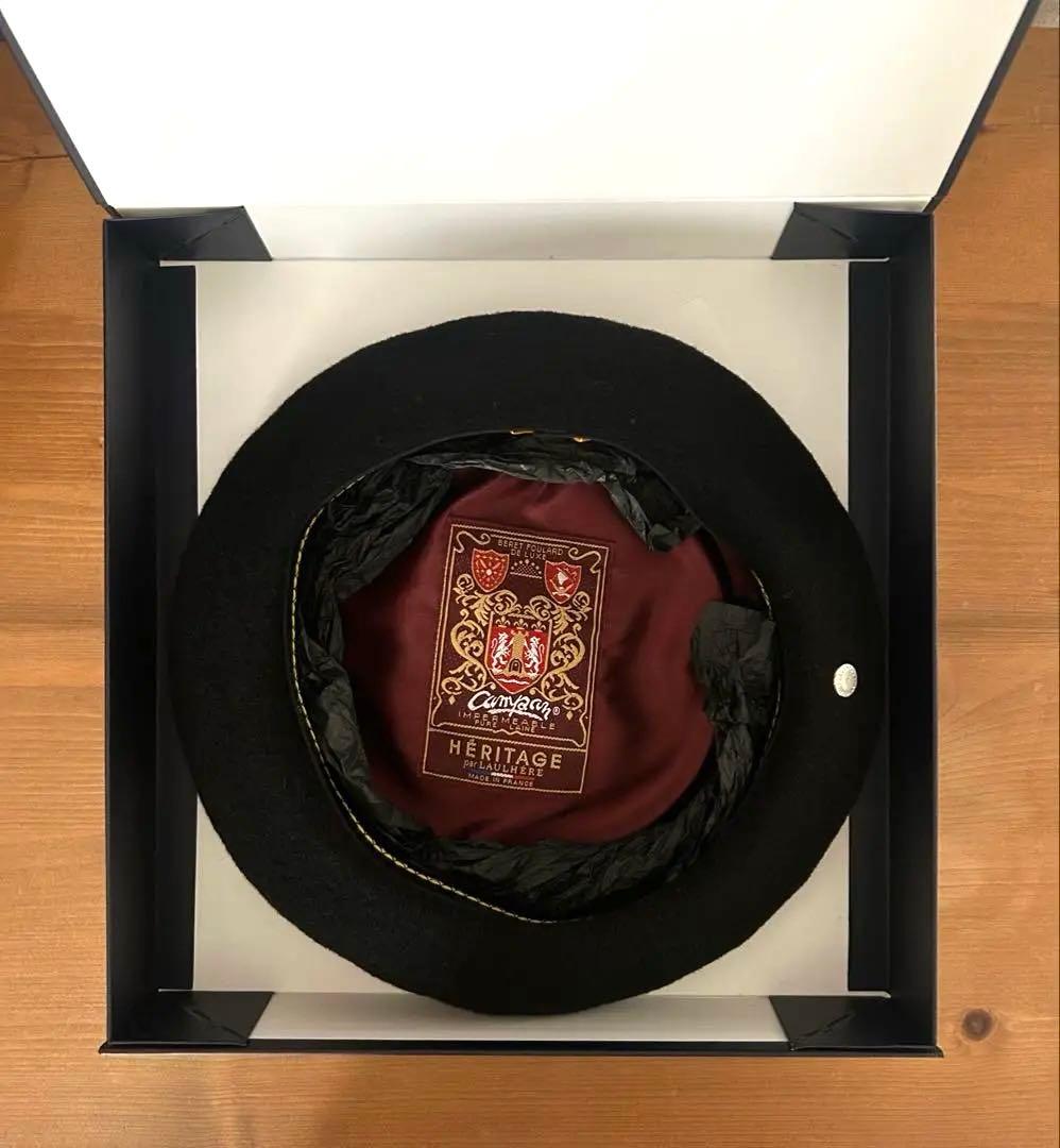 【新品未使用／BOX付】ロレールベレー帽（カンパン10型サイズ58）