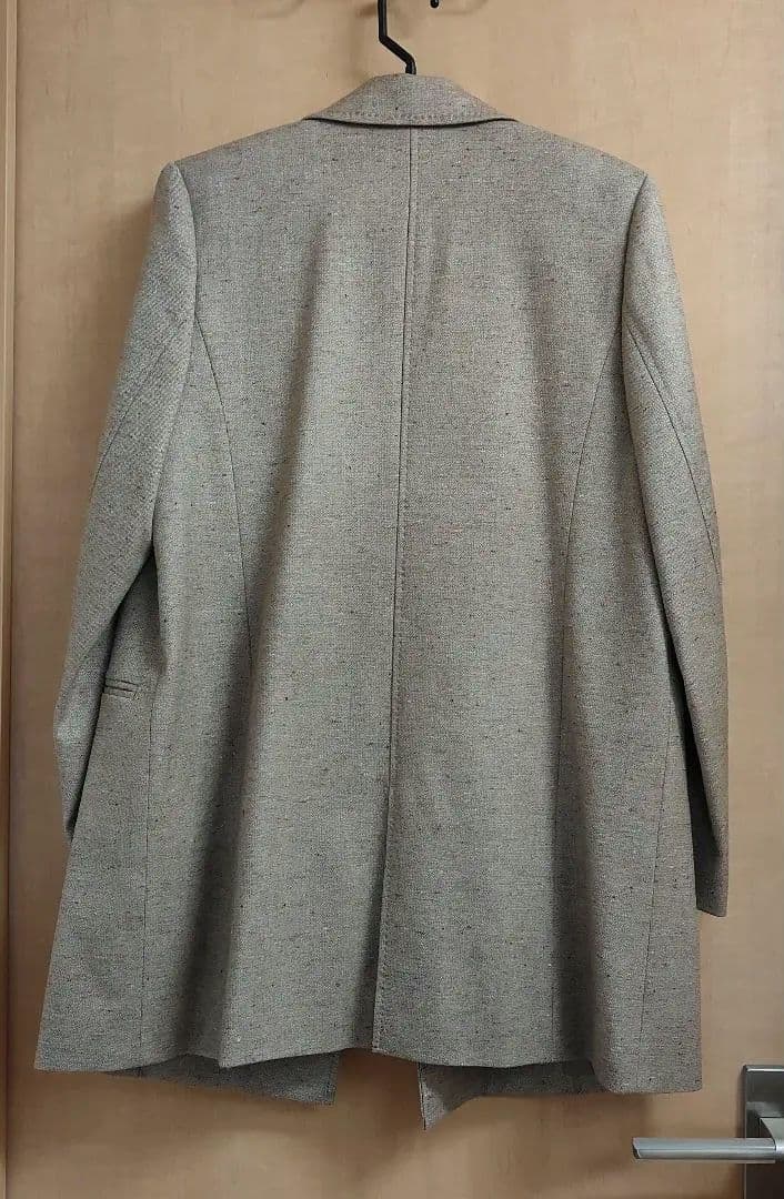 新品】定価57,200円　NOBLE カラーネップウールピークドマキシジャケット