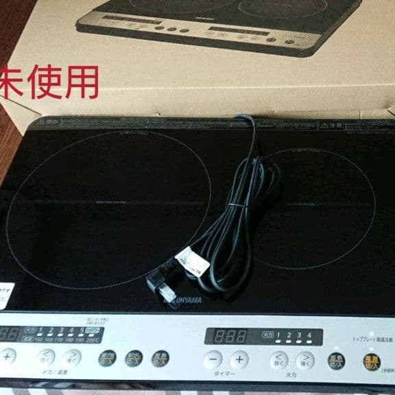 IHクッキングヒーターIHKW12ブラック