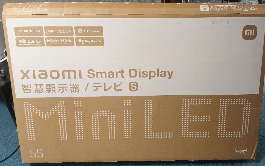 Xiaomi テレビ 55インチ miniLED S mini 2025