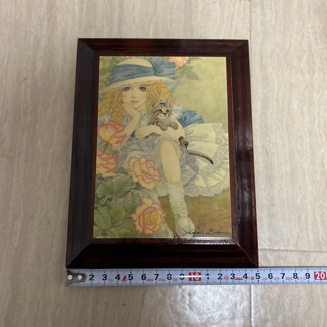 希少！内田善美　カラーイラスト作品　2点