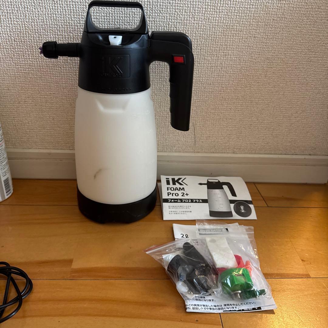 iK FOAM Foam PRO 2 フォームガン洗車セット コンプレッサー付他