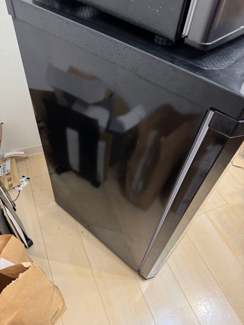 【中古】アイリスオーヤマ 冷凍庫 85L ブラック※直接引取は3000円割引可能