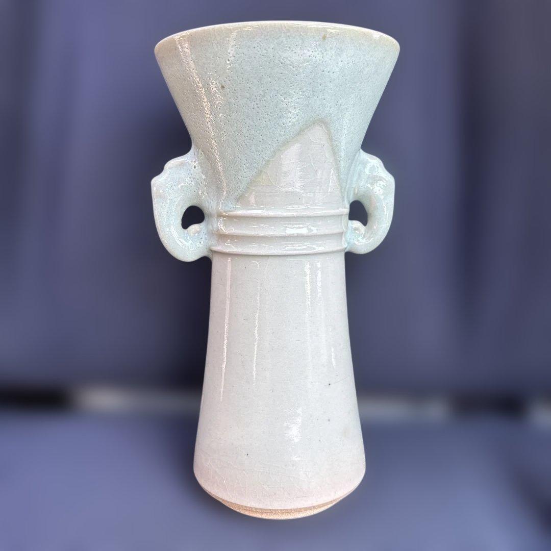 赤膚焼 尊式 花器 花瓶 山村御流 等 華道 活けばな いけばな 希少