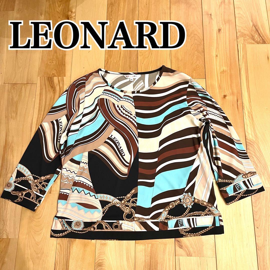 LEONARD レオナール スポーツ トップス カットソー　ロンT 44