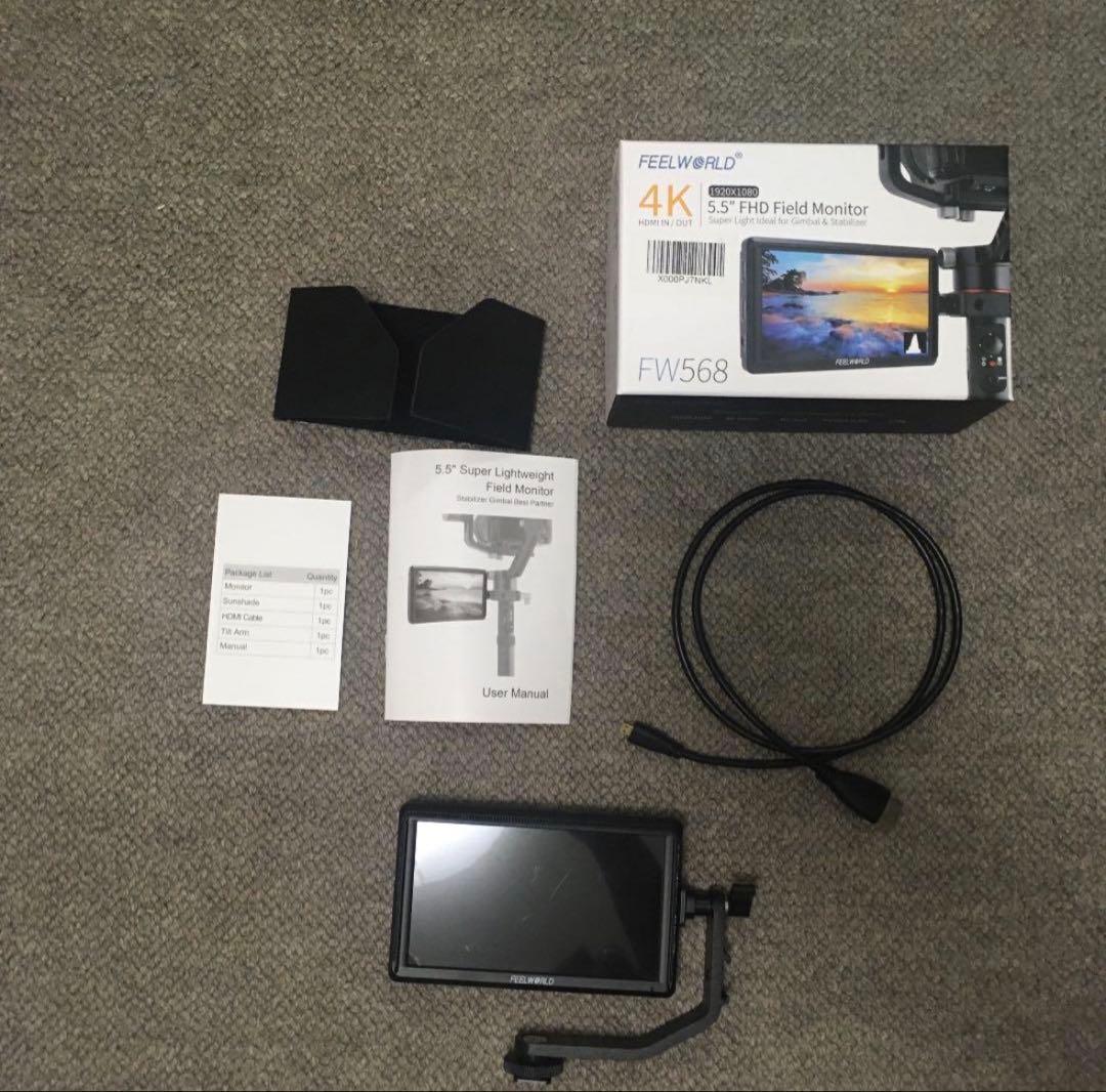 FEELWORLD 5.5” FHD Monitor モニター　FW568