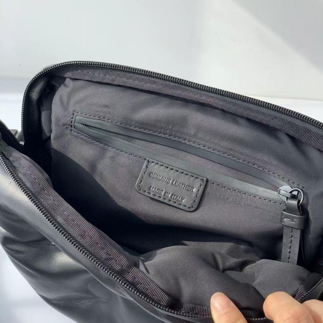 マルジェラ グラムスラム 2way ショルダーバッグ レザー ブラック