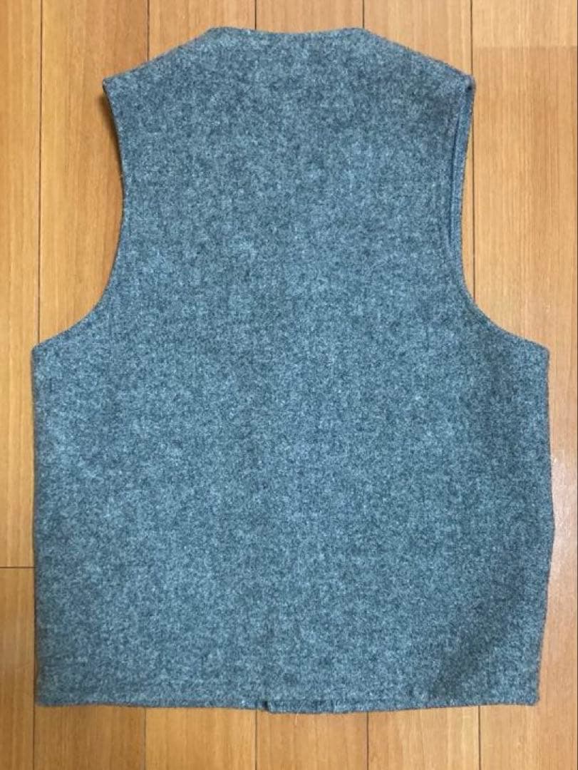 リ*ン様 00s　FILSON 100% ヴァージンウール ベスト グレー