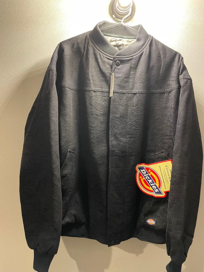 Dickies Hellrazorブラック ノーカラージャケット Lサイズ