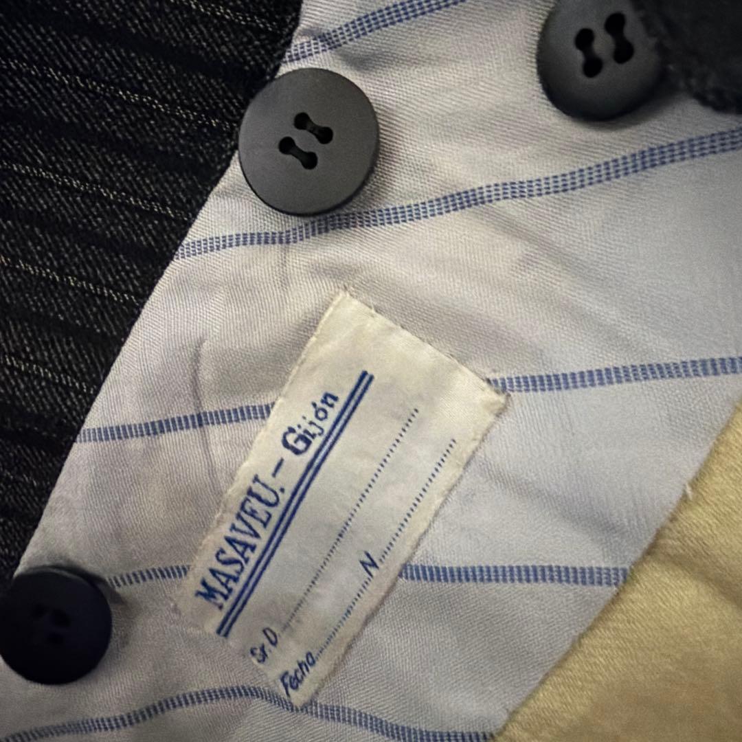 ぴ*ぴ様 極上　デッドストック　ユーロヴィンテージ　スラックス　ストライプ　ワー