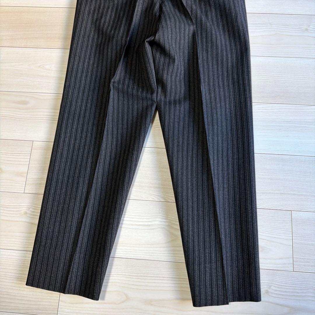ぴ*ぴ様 極上　デッドストック　ユーロヴィンテージ　スラックス　ストライプ　ワー