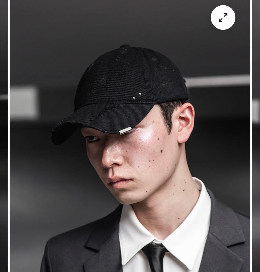 帽子 Jentlouis Silver Accent Denim Cap