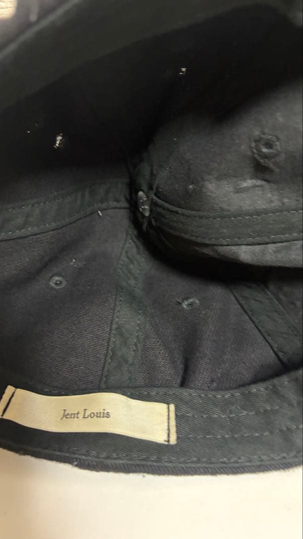 帽子 Jentlouis Silver Accent Denim Cap