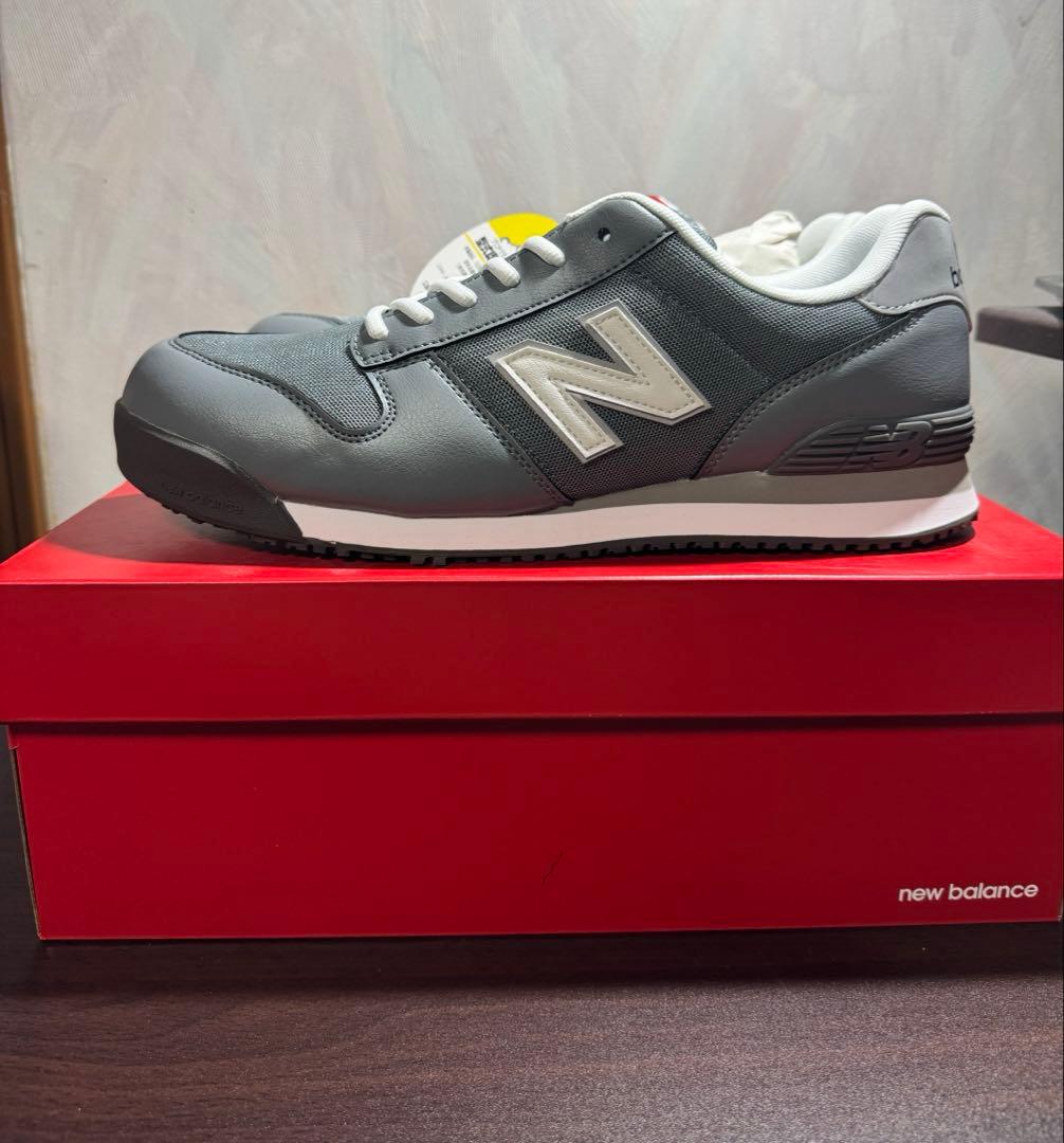 New Balance 安全靴 グレー 28.0cm