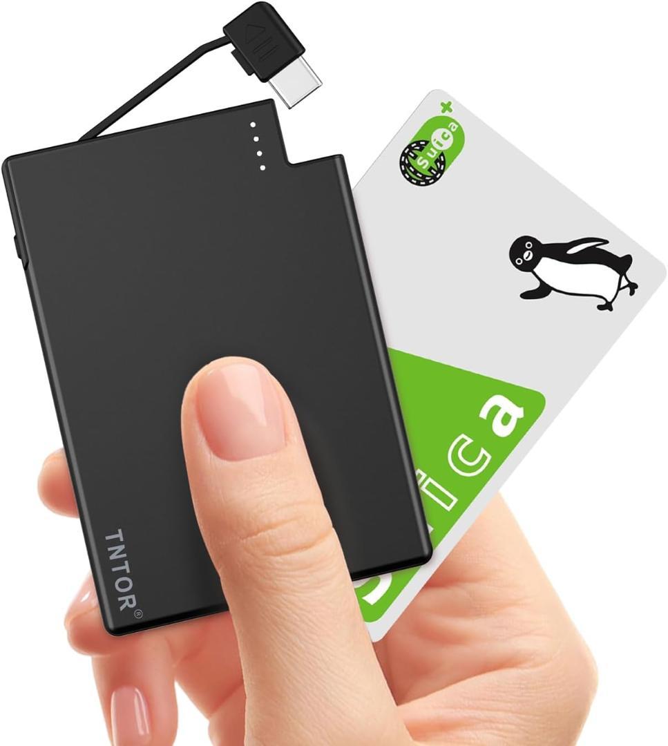 計18個　TNTOR　薄型　モバイルバッテリー2500mAh未使用品まとめて