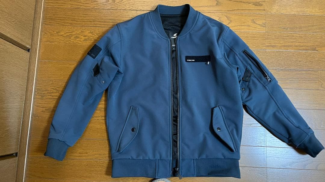 RSタイチバイクライディングジャケット春夏 RSJ343 ASH NAVY S