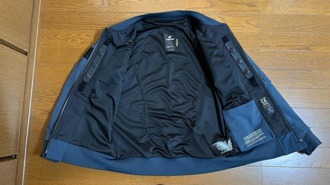 RSタイチバイクライディングジャケット春夏 RSJ343 ASH NAVY S