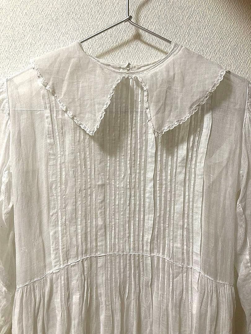 【アンティーク】フランス アンティーク コミュニオンドレス 希少