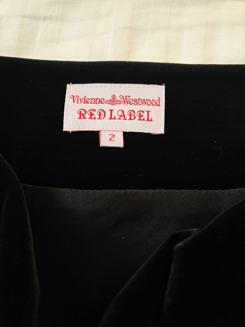 Vivienne Westwood Red Label ベルベットワンピース
