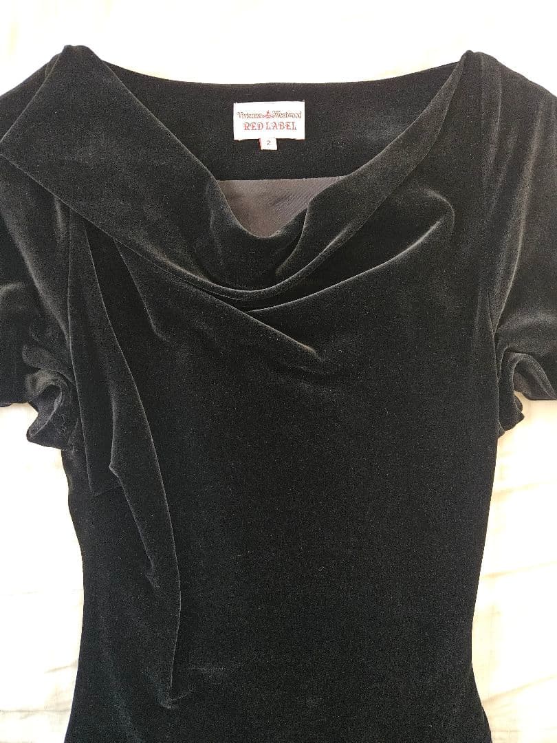 Vivienne Westwood Red Label ベルベットワンピース