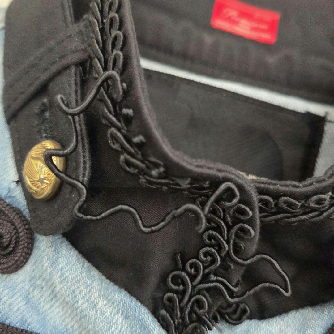 ダブスタ ナポレオンジャケット y2k 　デニム　限定品　平成　00s　希少