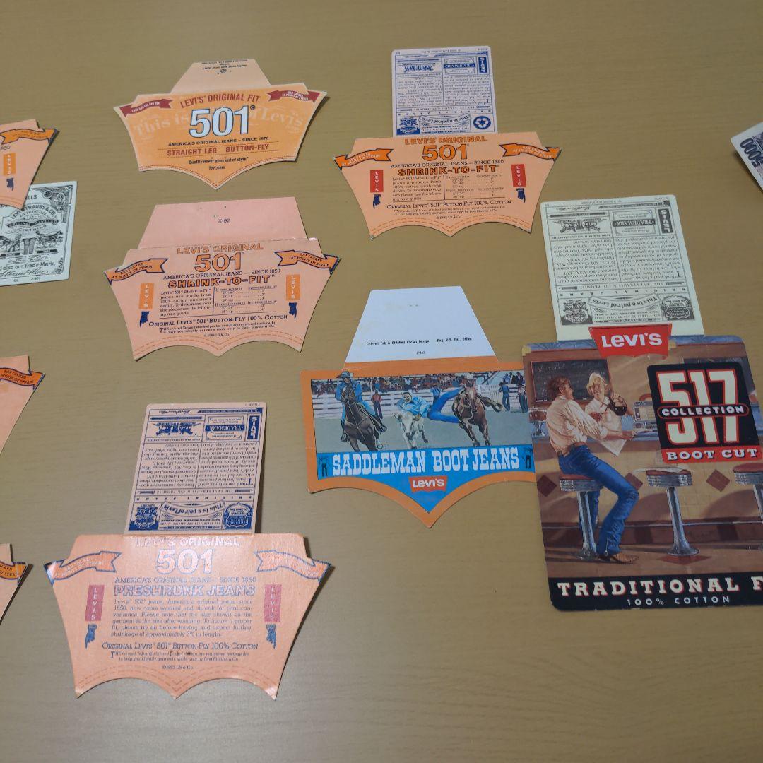Levi's Wrangler Bobson タグ・カタログコレクション