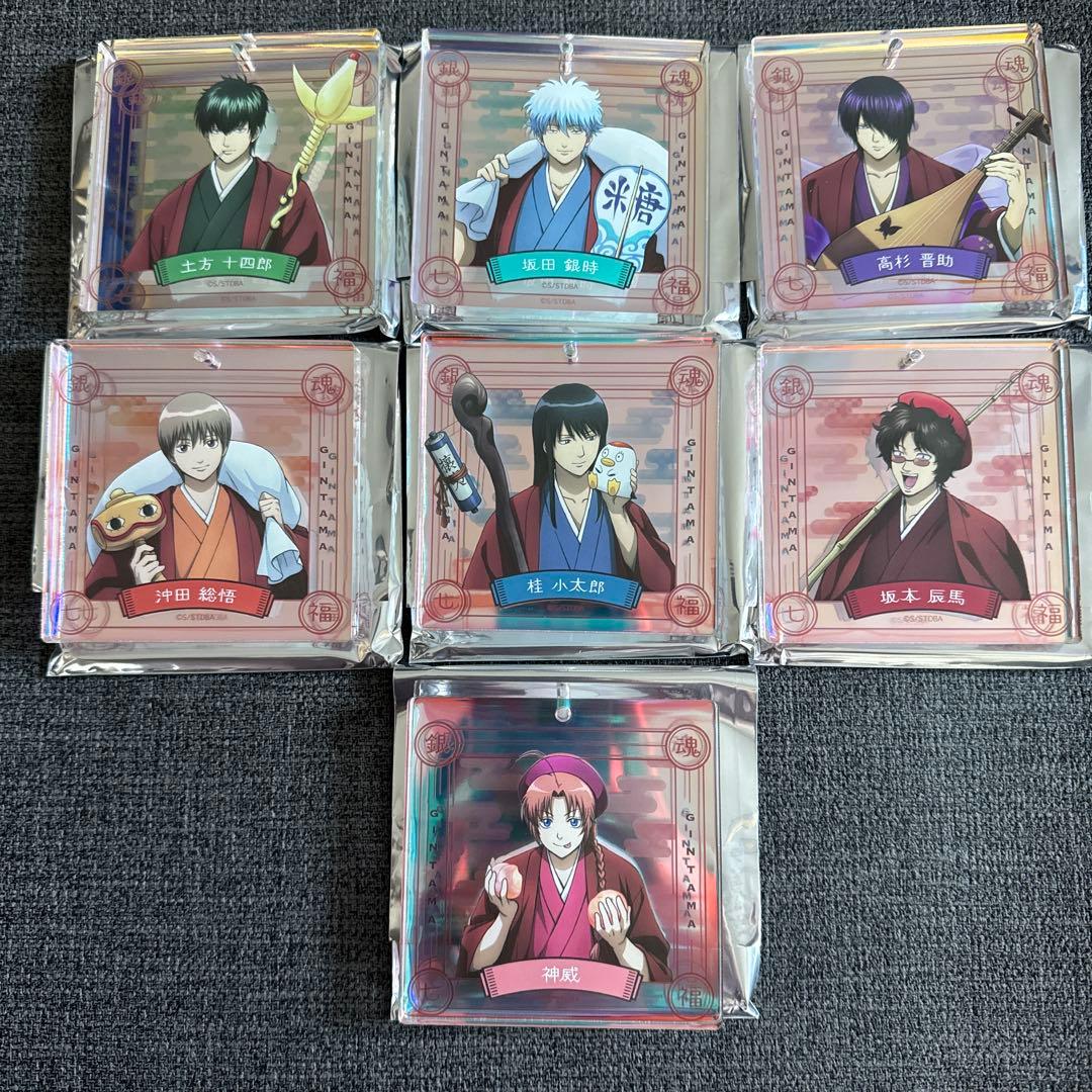 銀魂 ジャンプフェスタ2025限定 銀みくじ BIGオーロラブロッキー7種セット