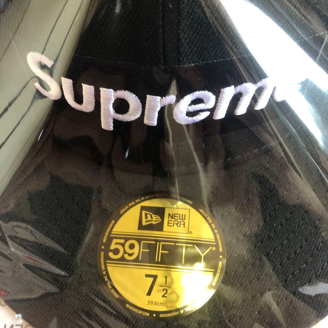 【新品】Supreme Box Logo Mesh Back キャップ　帽子