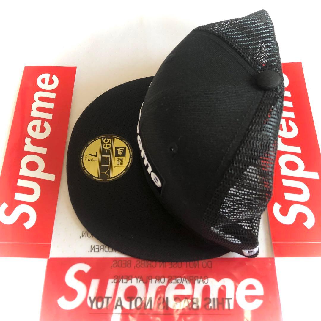 【新品】Supreme Box Logo Mesh Back キャップ　帽子