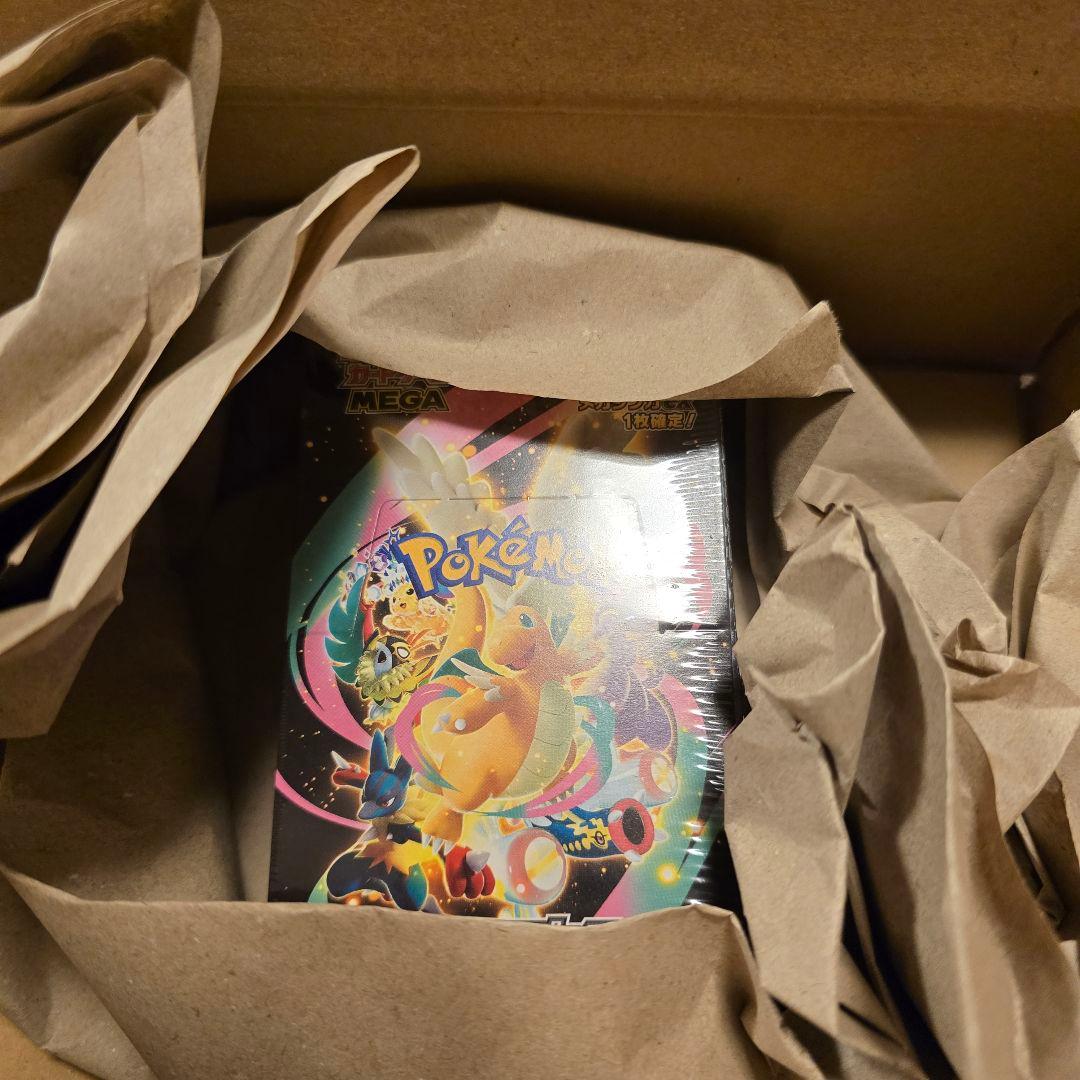 シュリンク付き　ポケモンカードゲーム　 MEGA ドリームex 1BOX