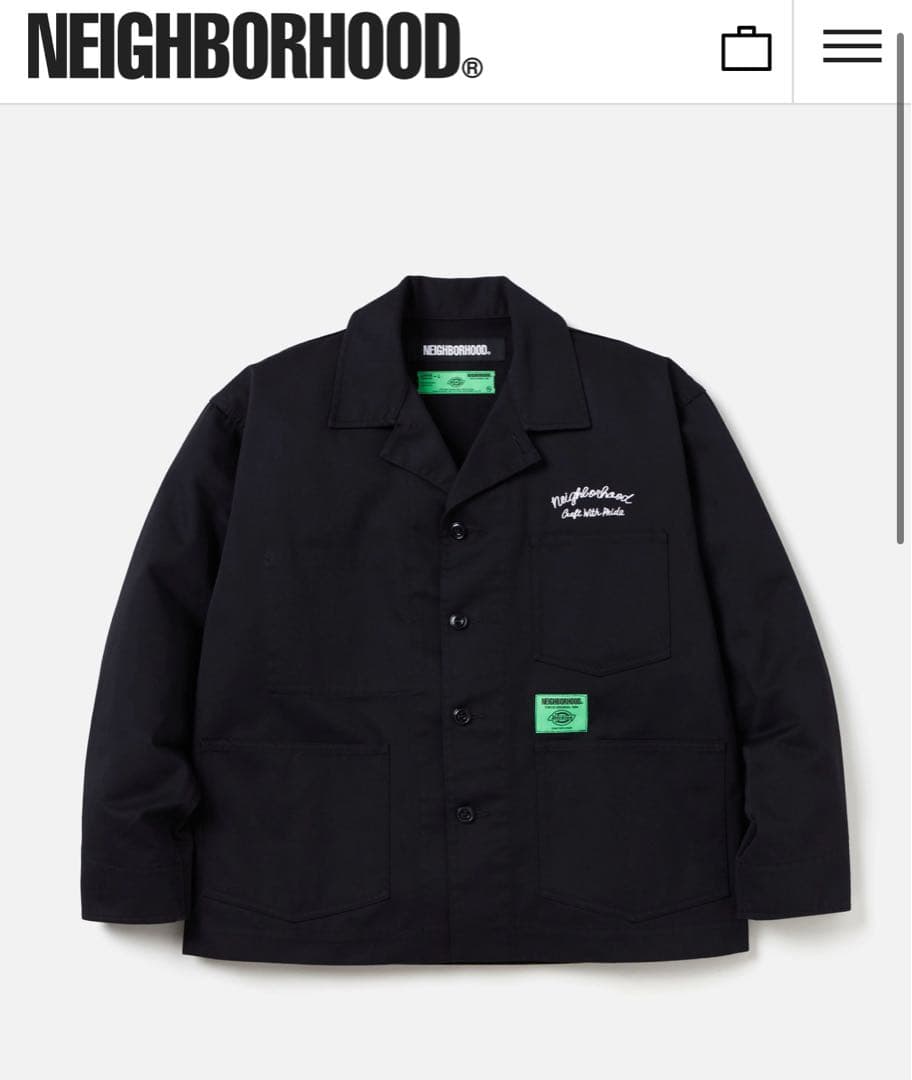 ジャケット・アウター NEIGHBORHOOD DICKIES COVERALL JACKET