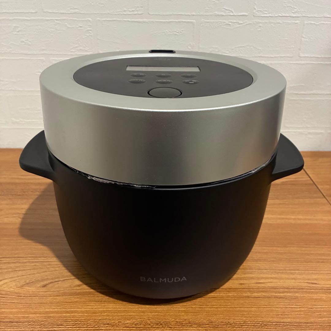 新品未使用 BALMUDA バルミューダK03A-BK 炊飯器 ブラック