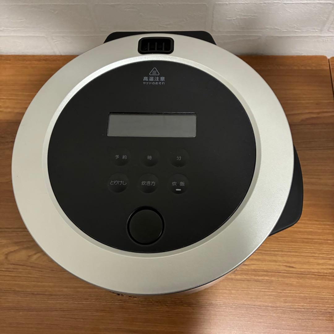 新品未使用 BALMUDA バルミューダK03A-BK 炊飯器 ブラック