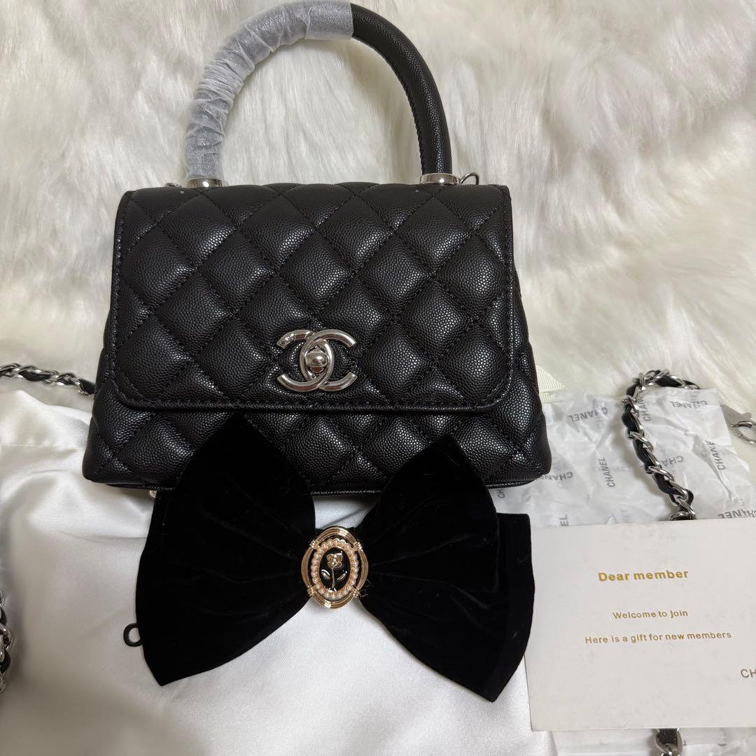 新品CHANEL ノベルティ☆ハンドルミニショルダーバッグ