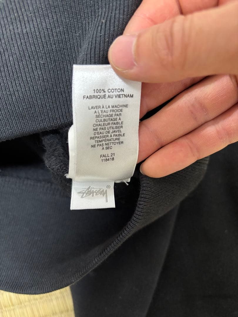 stussy ハーフジップフリース