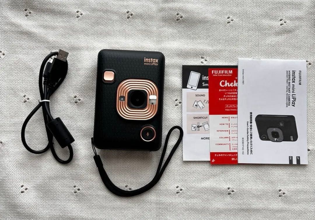 FUJIFIKM instax mini LiPlay エレガントブラック　本体
