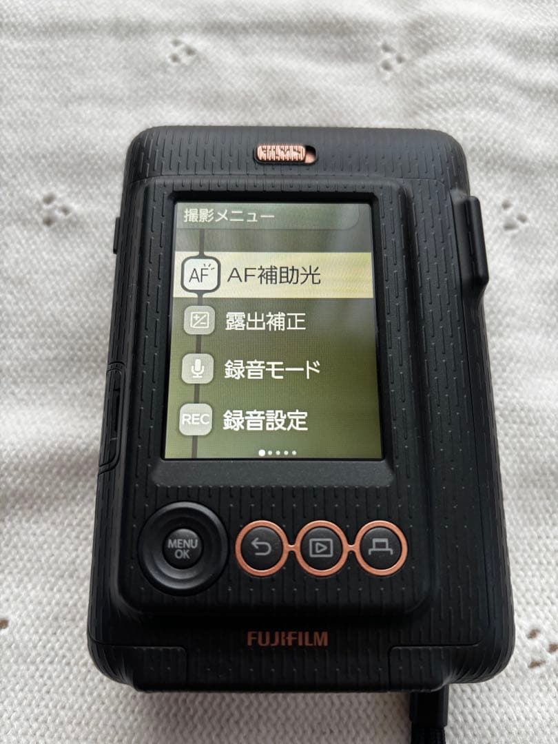 FUJIFIKM instax mini LiPlay エレガントブラック　本体