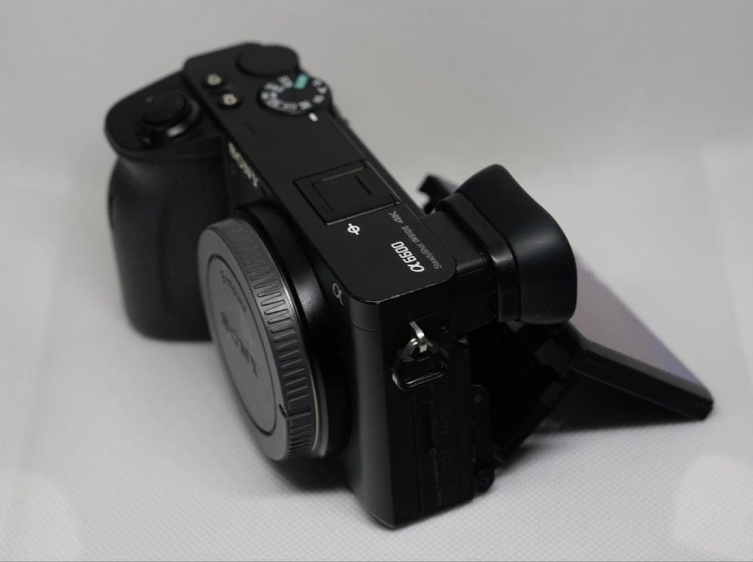 SONY α6600 ミラーレスカメラ 本体 バッテリー付き