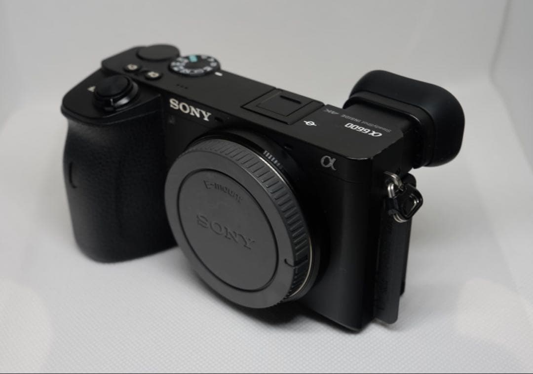 SONY α6600 ミラーレスカメラ 本体 バッテリー付き