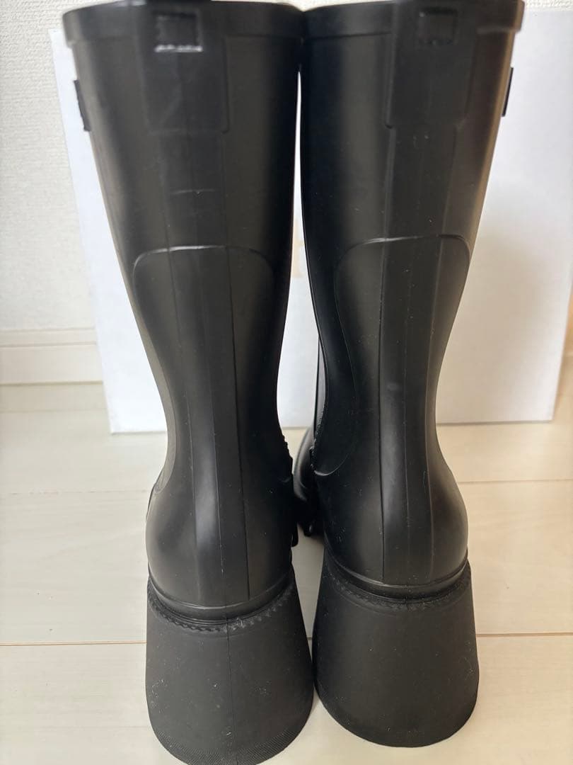 Chloé ブラック ヒール付き長靴