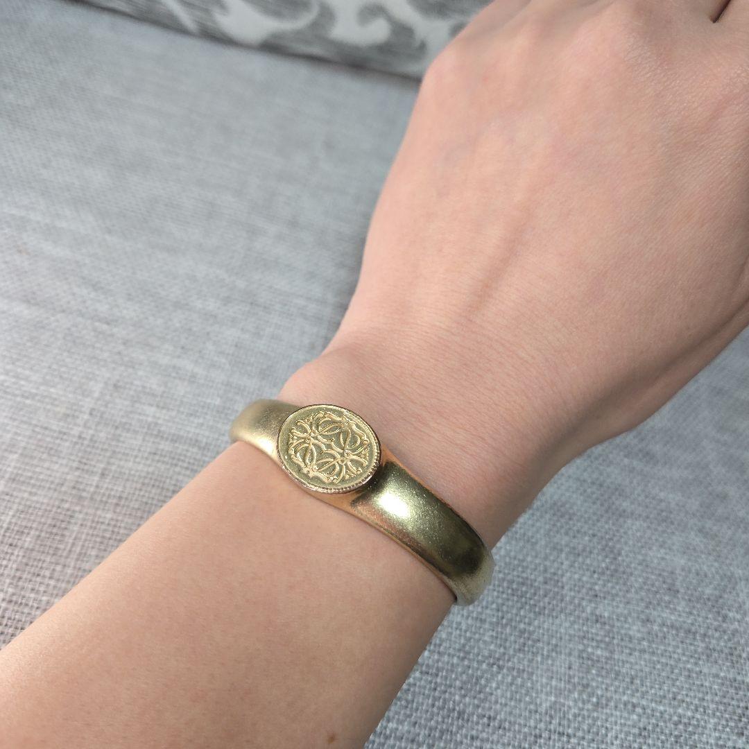 LOEWE バングル 金色