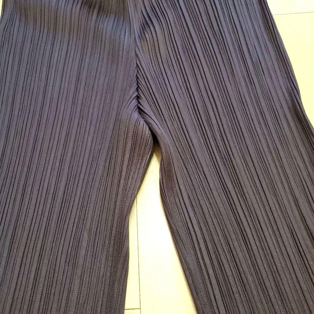 プリーツプリーズパンツL