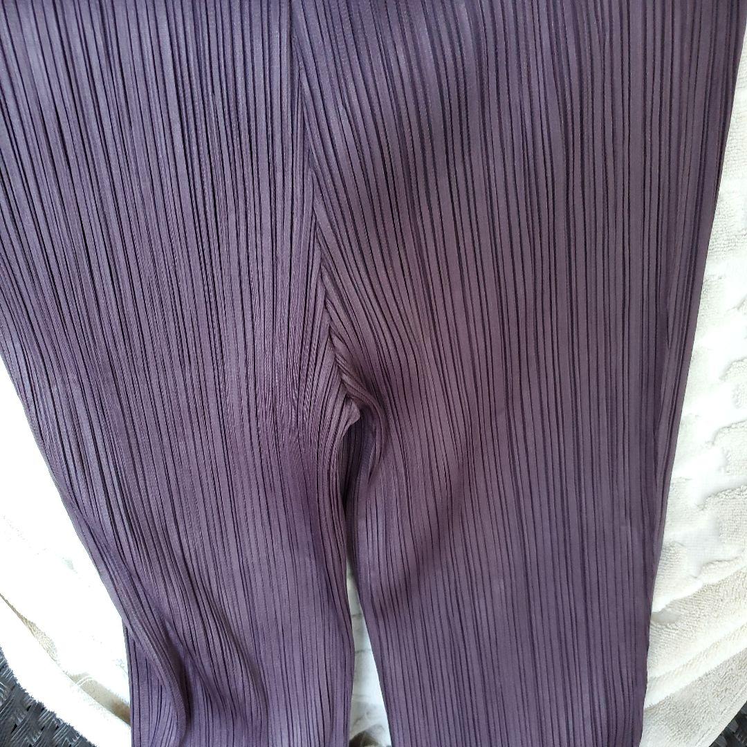 プリーツプリーズパンツL